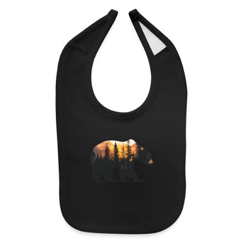 Bear: Sunset Guardian - Baby Bib