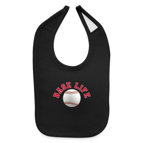 Baseball: Base Life Vibes - Baby Bib
