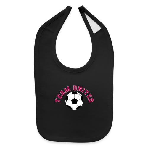 Team United Soccer Ball Sports Design - Baby Bib