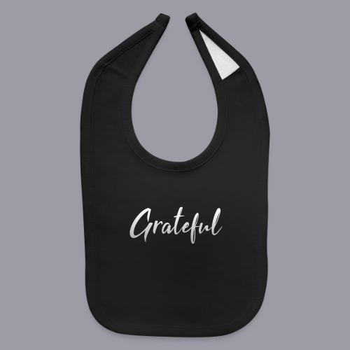 Grateful - Silver FINAL 1 - Baby Bib