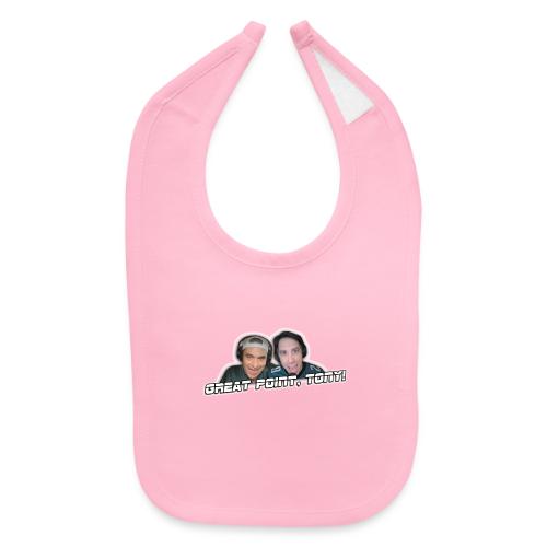 GREAT POINT, TONY! (with glow) - Baby Bib