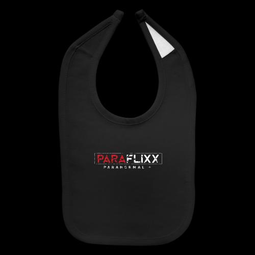 PARAFlixx White Grunge - Baby Bib