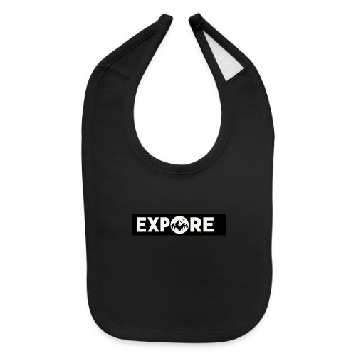 Adventure Oxygen Nature Mountain Forest Typography - Baby Bib