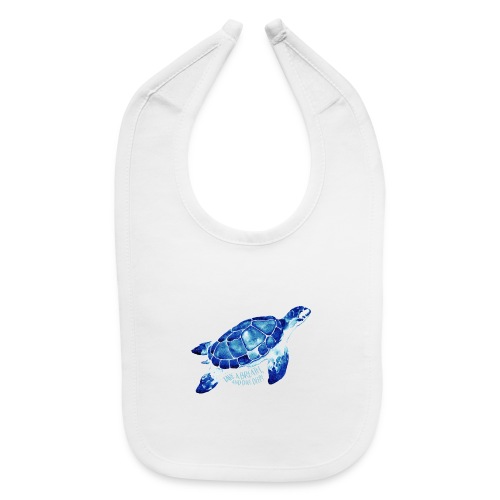 SC Blue Sea Turtle - Baby Bib