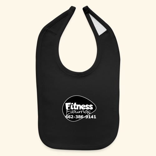 Fitness Evolution Workout Shirt Black - Baby Bib