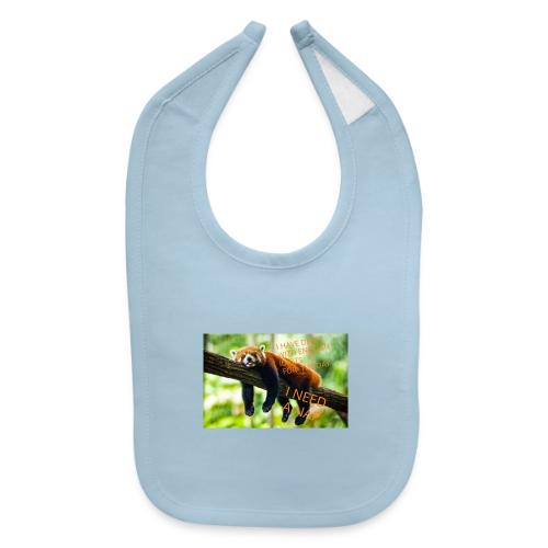 Fox napping meme - Baby Bib