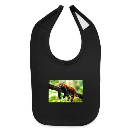 Fox napping meme - Baby Bib