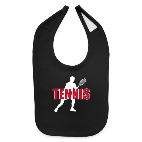 Red Court Tennis - Baby Bib