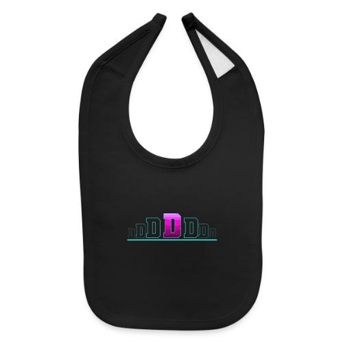 Letter D – Capital Varsity Alphabet Monogram - Baby Bib