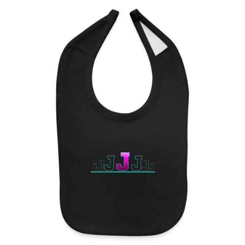 Letter J – Capital Varsity Alphabet Monogram - Baby Bib