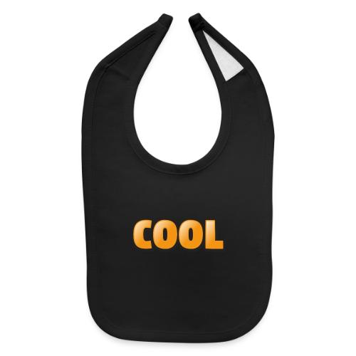 Cool 3D Word Design – Bold Chill Style - Baby Bib