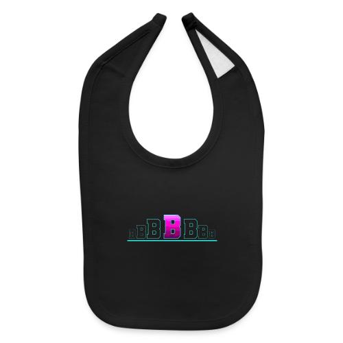 Letter B – Capital Varsity Alphabet Monogram - Baby Bib