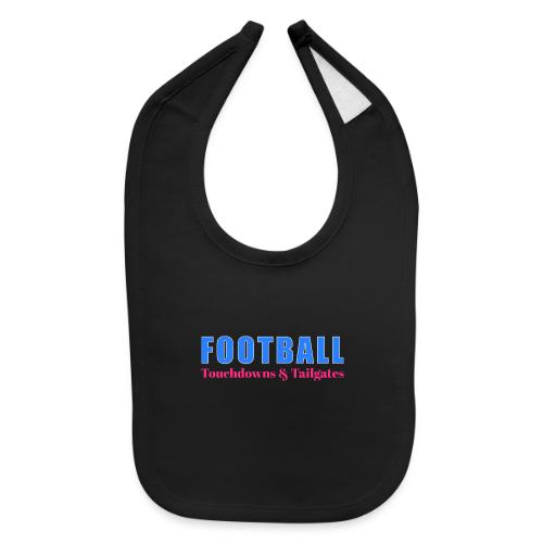 Football Touchdowns & Tailgates Design - Baby Bib