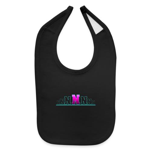 Letter N – Capital Varsity Alphabet Monogram - Baby Bib