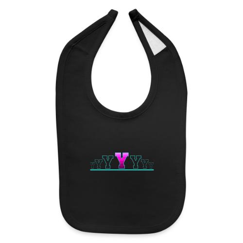 Letter Y – Capital Varsity Alphabet Monogram - Baby Bib