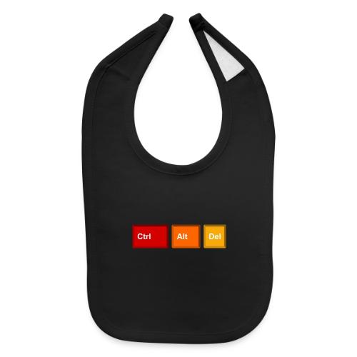 CTRL + ALT + DEL - Baby Bib