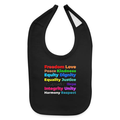 Words of Light - Baby Bib