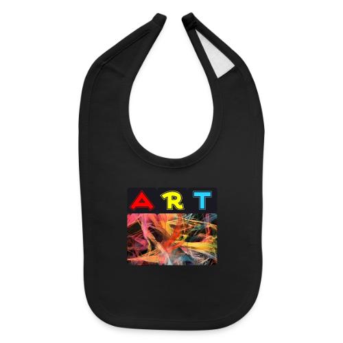 Chaotic Threads of Art - Baby Bib