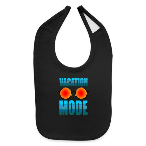 Vacation mode: Ocean Vibes On - Baby Bib