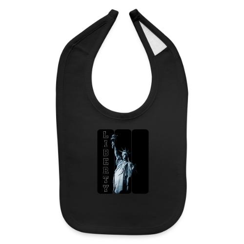 USA: Vertical Liberty - Baby Bib