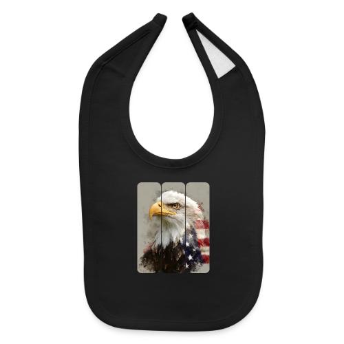 USA: Eagle of the Free - Baby Bib