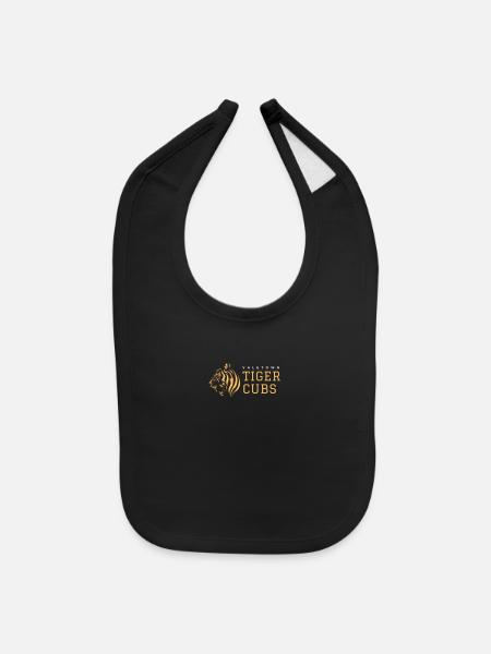 Uk branded shirts - Baby Bib - black - Front