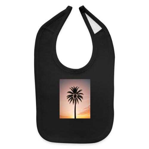 palm peace - Baby Bib