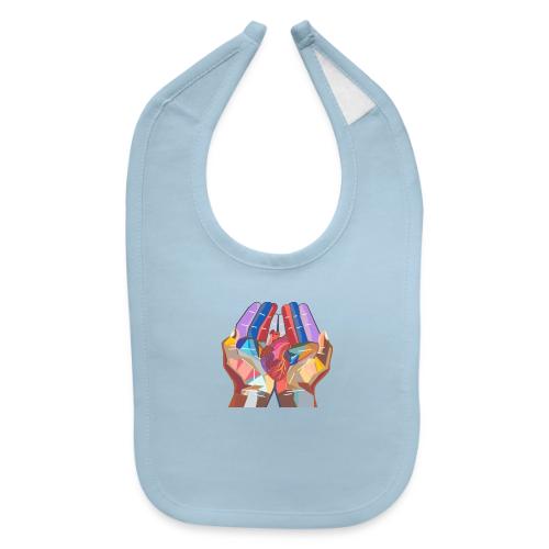 Heart in hand - Baby Bib