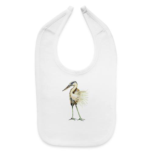 Great Blue Heron - Baby Bib
