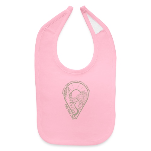 Find Your Trail Location Pin: National Trails Day - Baby Bib
