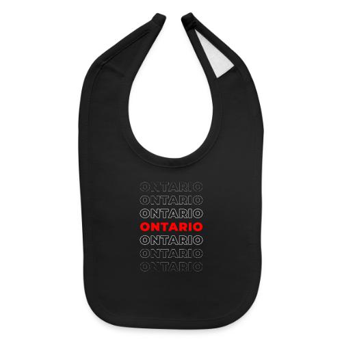 Ontario Outline - Baby Bib