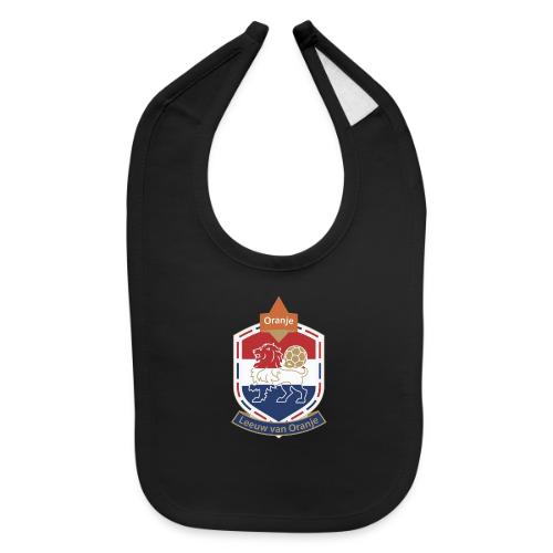 Netherlands Lion Crest T-Shirt, Dutch Badge Gift - Baby Bib