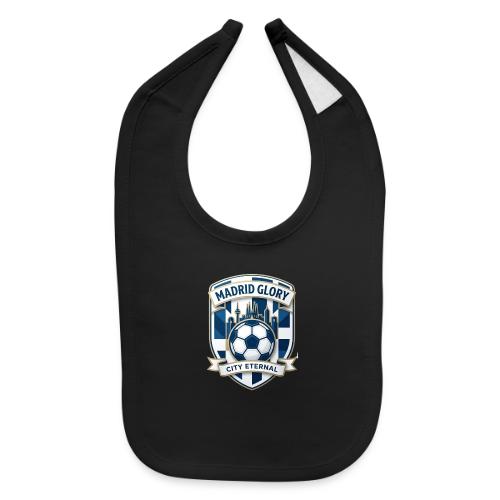Madrid Skyline Glory T Shirt, Madrid Fan Gift - Baby Bib