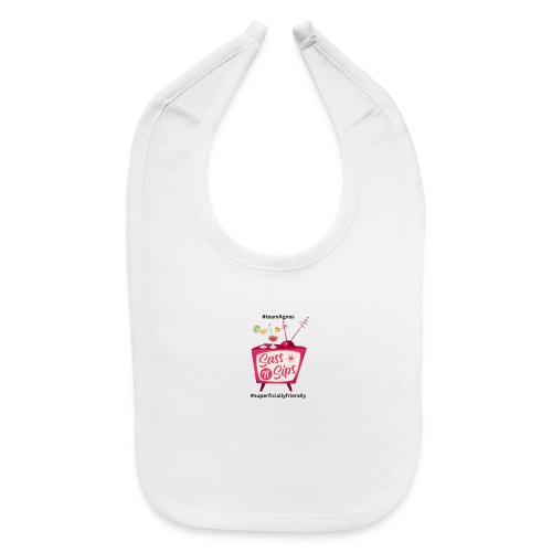 sassnsips com team agnes - Baby Bib