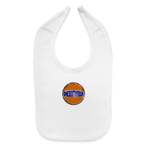 One Sixty Four --vintage auto inspired orange - Baby Bib