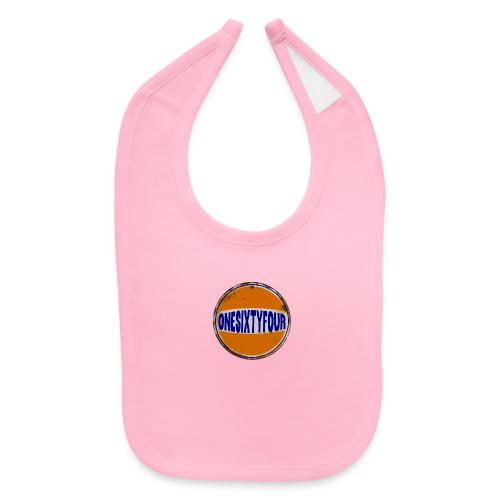 One Sixty Four --vintage auto inspired orange - Baby Bib
