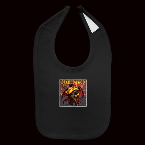 The Diablo Taco Spicy Demon Character - Baby Bib
