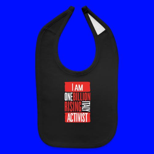 One Billion Rising Italy - Baby Bib