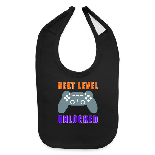 Next Level Unlocked Gamer Design - Baby Bib