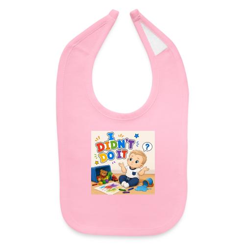 I Didn't Do It - Boy-W - Baby Bib