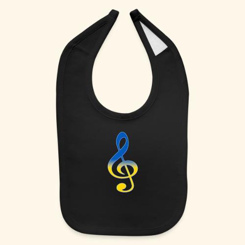 U Treble Clef - Baby Bib