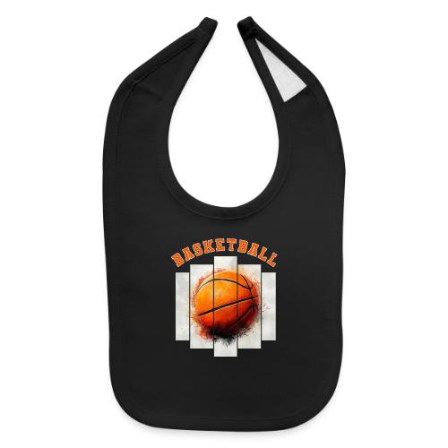 Basketball Element - Baby Bib