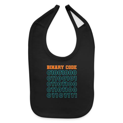 Say Hello in Binary code - Baby Bib