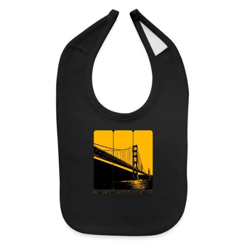 Golden Gate Bold Icon - Baby Bib