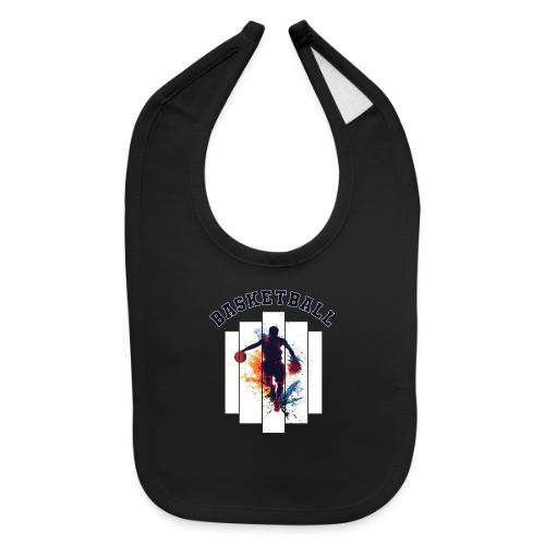Basketball Never Stops - Baby Bib