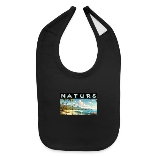 Nature: Sun-Kissed Shore - Baby Bib
