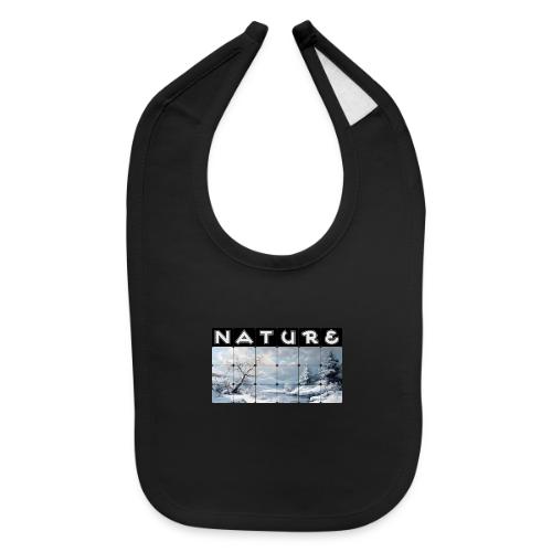 Nature: Winter Embrace - Baby Bib
