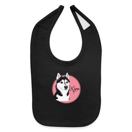Kira the Husky from Gone to the Snow Dogs - Baby Bib