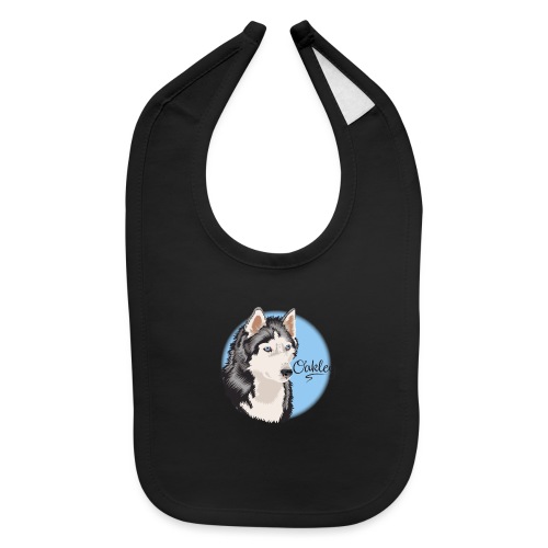 Oakley the Husky from Gone to the Snow Dogs - Baby Bib