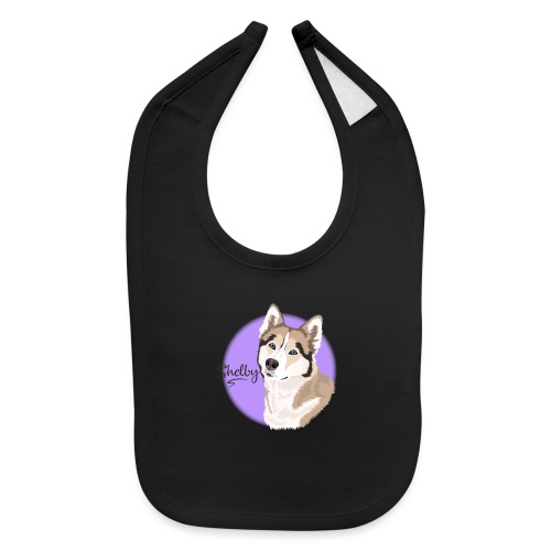 Shelby the Husky from Gone to the Snow Dogs - Baby Bib